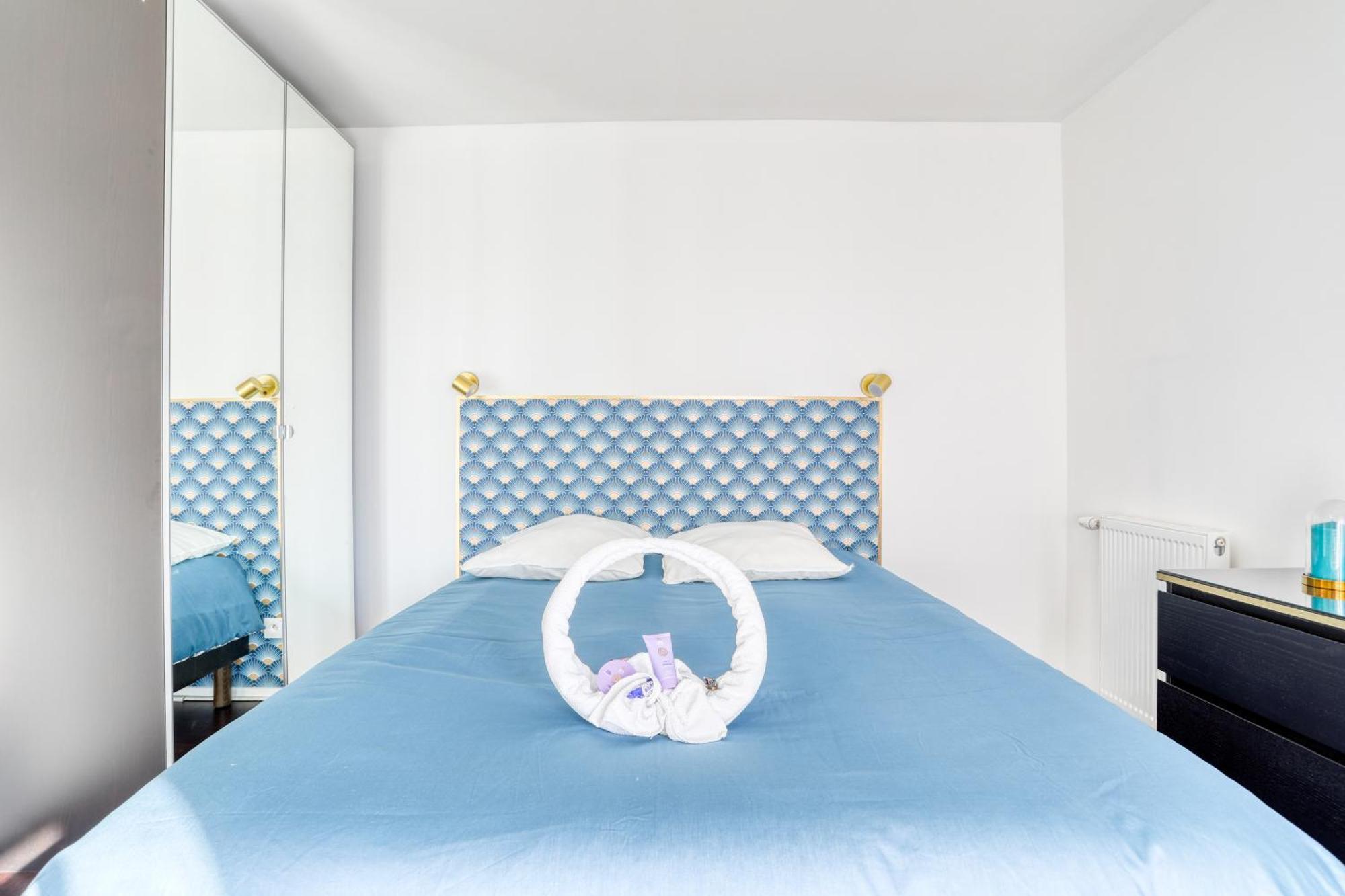 "Le Serenity ", Appartement Spacieux ,Balcon, Parking Prive Gratuit, Netflix, Proche Cdg Et Stade De France Stains Eksteriør bilde